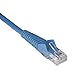 Tripp Lite Cat6 Gigabit Snagless Molded Patch Cable (RJ45 M/M) - Blue, 100-ft.(N201-100-BL)