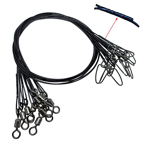 unclesportinfof Stainless Steel Leader Line