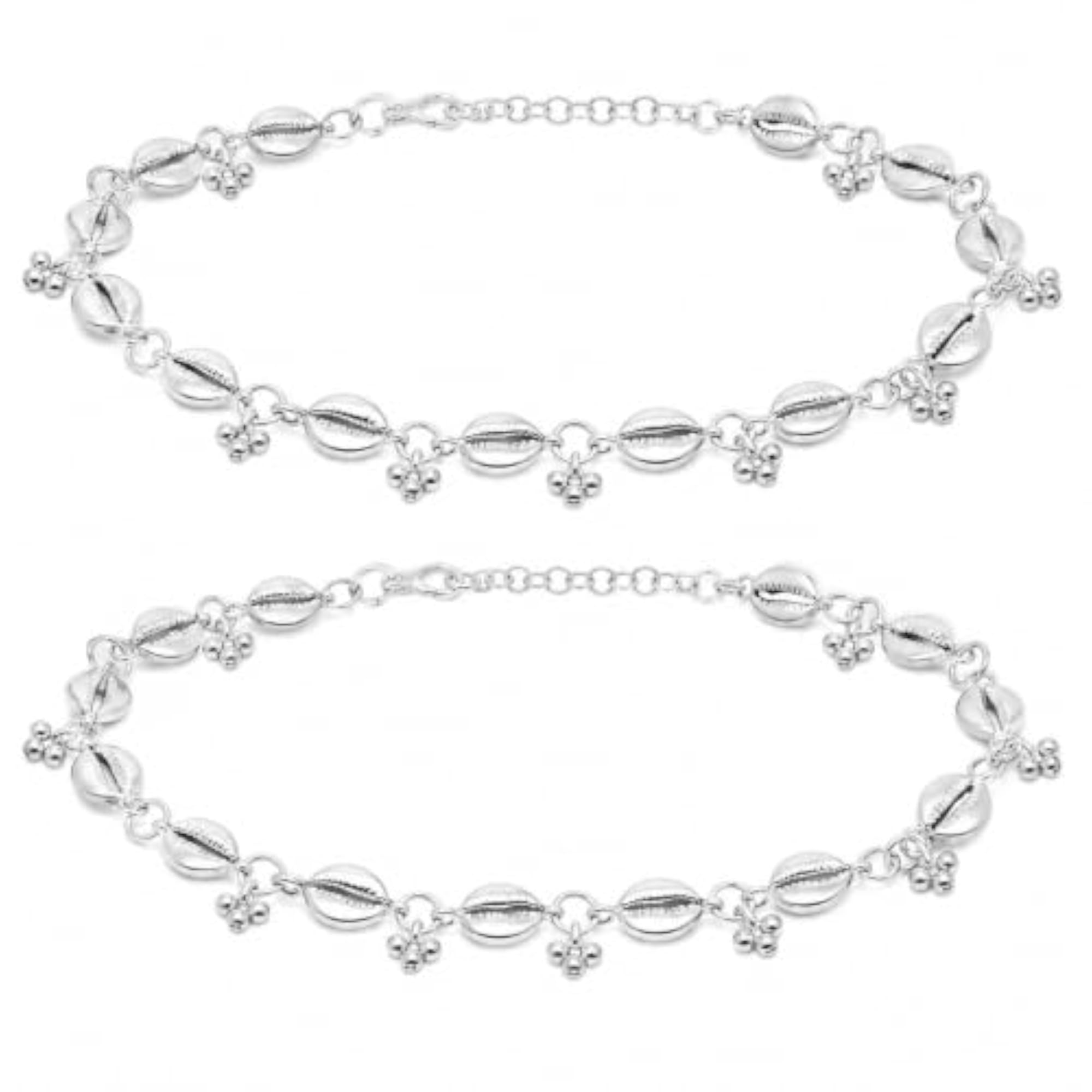 Yumora Cowrie Shell Design Anklet for Women