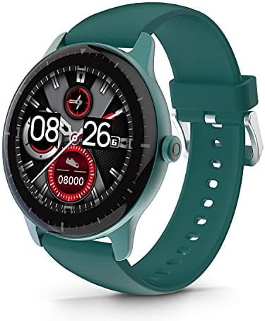 DOOGEE CR1 Smartwatch, Reloj Inteligente Impermeable IP68 para Hombre Mujer  Niños con Pulsómetro, Monitor de Sueño, 1.28 Inch Reloj Deportivo 13 Modos  para Android iOS, 30 Días en Espera, Verde - PREYCA