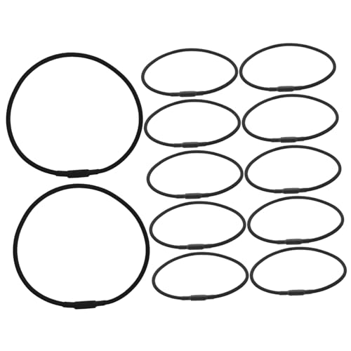 BESPORTBLE 12pezzi Elastici Antiurto per Microfono Fasce Elastiche di Ricambio in Gomma per Supporto Antiurto Assorbimento Vibrazioni Adattatore per Registrazione Audio