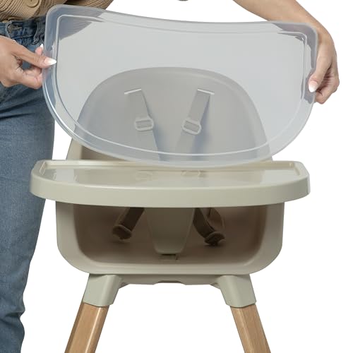Image of Delta Children - babyGap Otto 3-in-1 High Chair - High Chair Converts to Toddler Dinning Chair and Booster Seat - Dishwasher Safe Meal Tray - FSC-Certified Wood, Oatmeal