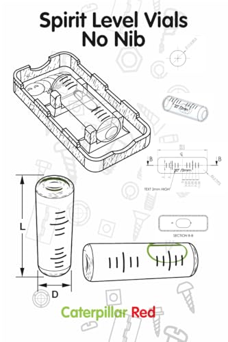 Flacon de rechange en verre 35mm pour réparer un niveau à bulle - 4