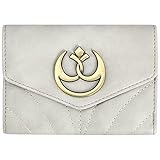 Bioworld Star Wars' Princess Leia Wallet with Rebel Metal Badge Cosplay
