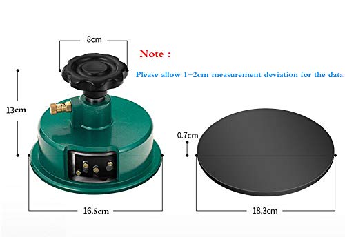 ファブリック サンプラー カッター 高精度 100平方cm ラウンド クロス サンプル ディスク カッター ファブリック ウエイトカッター テキスタイル ファブリック GSM サンプリング 布デバイス ウエイトインストゥルメント サンプラー ペーパーカット (グリーン)