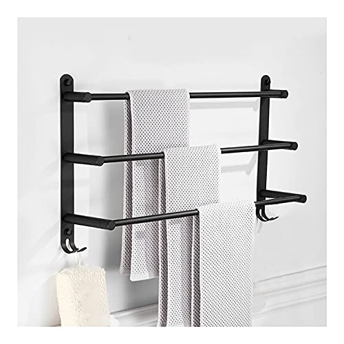 Porte-serviette mural FBSHAD gain de place pour petite salle de bain encombrée