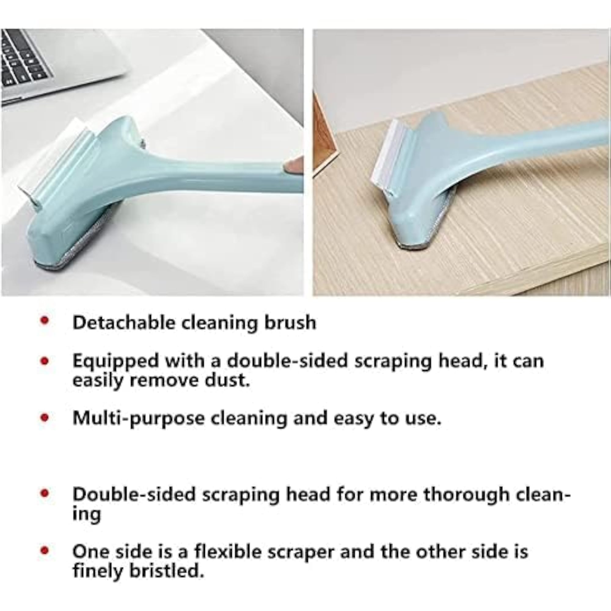 Window Screen Mesh Cleaner with Ergonomic Grip