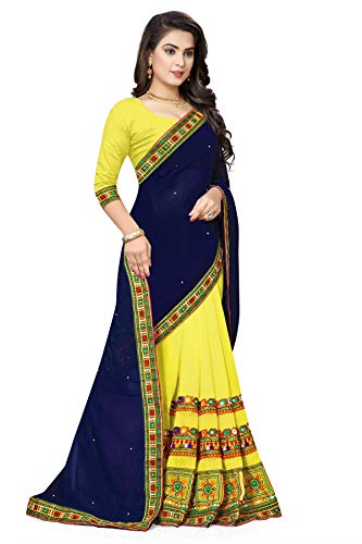 Image of SERONA FABRICS Ethnic Saree (or) Sari for Women, Ideal for Wedding, Party, Festive & Daily Wear