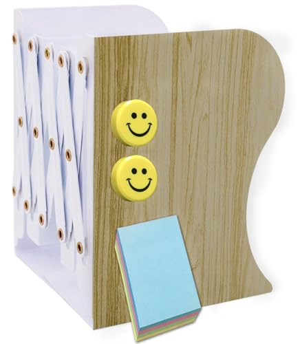 Qualsen Buchstütze, Verstellbar Buchstützen Kinder Metall Bücherhalter,...