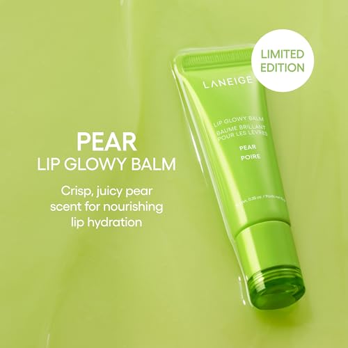 Image of LANEIGE Lip Glowy Balm: Sheer Tinted Lip Treatment Balm Tube with Shea & Murumuru Butters for Hydrating, Moisturizing, Glossy, Non-Sticky Shine, Berry | Korean Skin Care