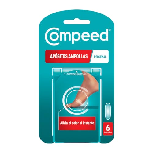 COMPEED Ampollas Pequeñas, Apósitos Hidrocoloides Contra Rozaduras, Pack 6 uds.