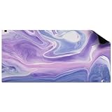 NPET MP02-SP RGB Gaming Mouse Pad, Large Extended Soft Led Mouse Pad, 12 Lighting Modes, Touch Control, Durable Stitched Edges, Non-Slip Rubber Base Computer Keyboard Mat, 31.5 x 11.8 inch