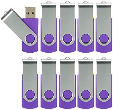 Clé USB 2.0 Pivotante Jrudjsnhhty 512 Mo - Métal, Compacte, Plug & Play, Couleur Aléatoire