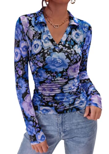 Women's Long Sleeve Blouses - image 1