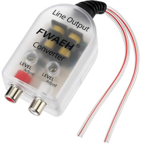 Convertore di impedenza RCA DC 12V Per Adattator... - Grandado