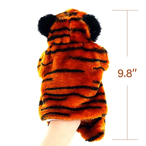 Riy RIY-HT-TIGER Hand Puppet - Forest Animals Friends Educational Puppets Tiger thumb #3