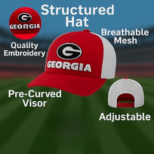 Gorra trucker clásica de dos tonos ajustable Bulldogs miniatura 5