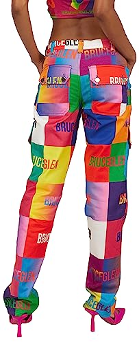 BruceGlen Printed Cargo Pant3