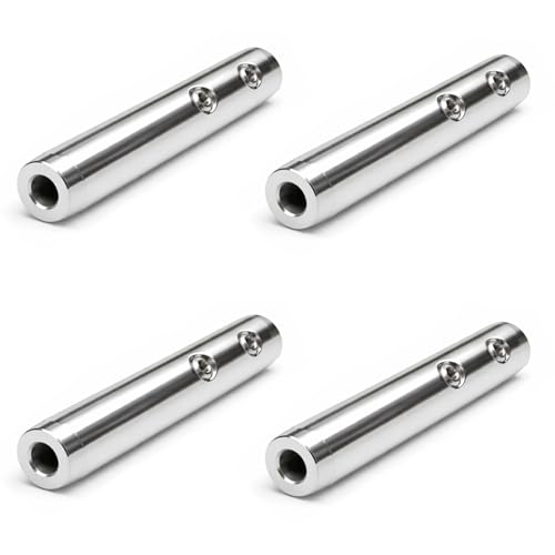 Il tendicavo è realizzato in acciaio inox V4A di alta qualità ed è particolarmente resistente agli agenti atmosferici. È antiruggine, resistente alla corrosione e resistente all'umidità, ai raggi UV e agli agenti chimici. Questo lo rende ideale per un uso permanente in interni ed esterni, anche in caso di pioggia, neve, forte luce solare o aria salina.