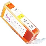 Sophia Global Compatible Ink Cartridge Replacement for CLI-226 Yellow PIXMA printers including MX882 MG8220 MX892 MG6220 (1 Yellow)