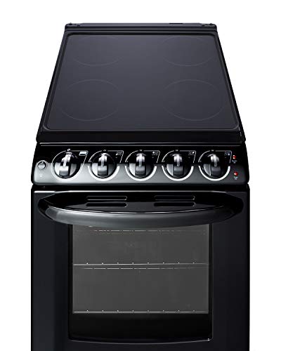 Summit Rex2051Brt Summit Rex2051Rt 20 Inch Wide 2.3 Cu. Ft. Free Standing Electric Range #TOP1
