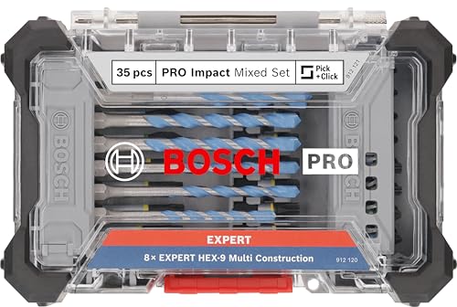 Bosch PRO Impact coffret 35 pièces pour ne plus casser vos forets dans le béton