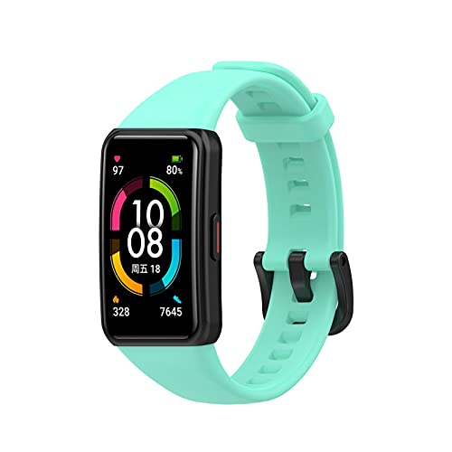 Mify RUSTOO Replacement Strap Compatible with Band 6/Honor Band 6 TPU Waterproof Replacement Strap Band 6/Honor Band 6 TPU Smart Watch - Image 2
