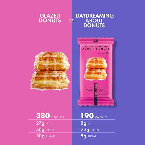 Barra de Proteína Vegana TRUBAR, Sabor Donut Glaseado miniatura 6