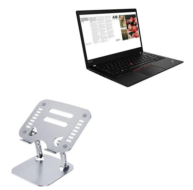 Soporte Ajustable para Laptop BoxWave Plata Metálica