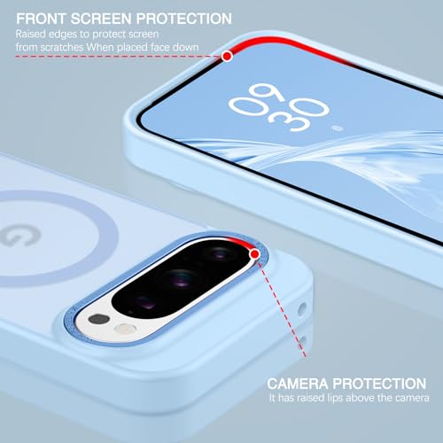 Coque Google Pixel 10 antichoc de qualité militaire et dos mat