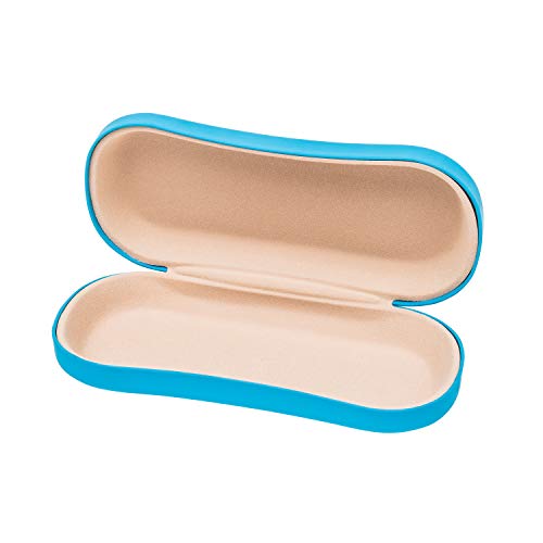 Image of Noble Hard Shell Glasses Case - Protective Eyeglass Case for Glasses with Microfiber Cleaning Cloth and Pouch