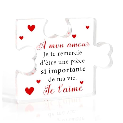 Cadeau Saint Valentin Pour Homme Cadeau Saint Valentin Femme Cadeau St Valentin Homme Cadeau Couple Cadeau Acrylique Cadeau Pour Son Copain Cadeau Saint Valentin Homme Cadeau Amoureux pour Homme Noel
