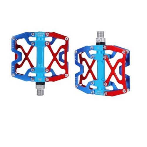 ]ԃy_ y A~ ~ CNC BMX MTB [hoCNy_ TCNO V[xAO(Y06-Blue Blue Red)