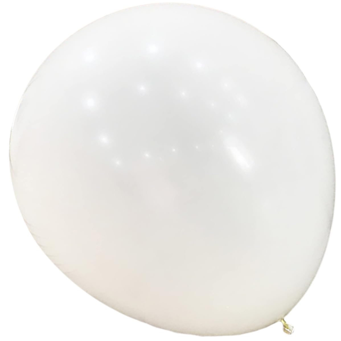 Großer Runder Weißer Latexballon 120 Zoll Riesiger Riesenballon für Partydekoration und Fotohintergrund Charmante und Schöne Luftballons für Shower und Feier