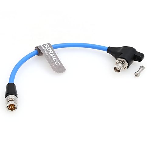 Miniatura 9 de SZRMCC Cable protector SDI 12G 6G HD SDI ángulo recto BNC sobretensión Protector de circuito aislante de video para Komodo ARRI Alexa Sony (codo