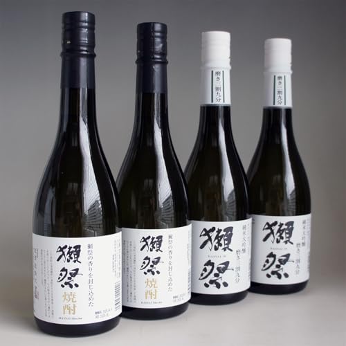 獺祭 日本酒 焼酎飲み比べセット 純米大吟醸 39 2本 酒粕焼酎 2本 計4本 ギフト包装不可