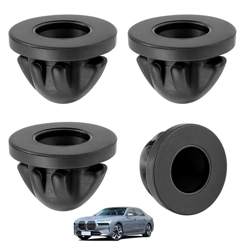 Image of 4 Pcs Engine Cover Grommets 11127614138, Compatible with BMW 1 2 3 4 5 6 7 8 Series Mini F56 F55, Replacement Engine Bung Fastening Element Buffer, Engines Cover Trim Rubber Mount Grommet Bush