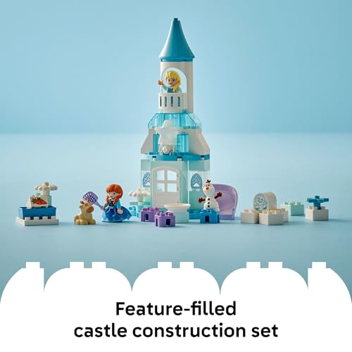 LEGO DUPLO Disney Anna and Elsa s Frozen Castle Party Toddler Toy for Girls and Boys 2 Bui - image 4
