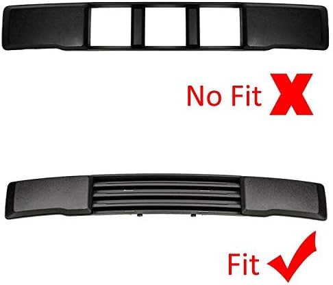 ECOTRIC Bumper License Plate Delete Bracket Mount Compatible with 2015-2017 Ford F150