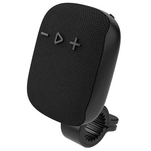 Bluetooth Handlebar Speaker, Wireless Waterproof Portable Bicycle Speakers for Biking, Hiking and Camping