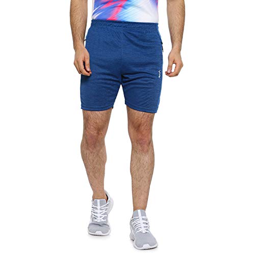 Men Solid Sports Shorts