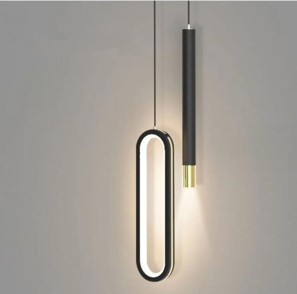 Lámparas de techo colgantes modernas LED para dormitorio, mesita de Noche, restaurante, lámpara colgante, Mesa de comedor, cocina, Sala de estar, Loft, Luz cálida de 3000 K