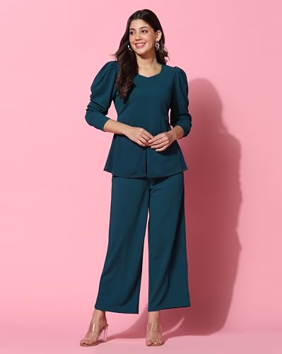 Image of DHRUVI Trendz Co ord Set for Women Stylish | Dress for Woman | Trendy Summer Casual Travel Outfit | A Line Dresses for Women | Western Stylish Midi Party Dress Outfits