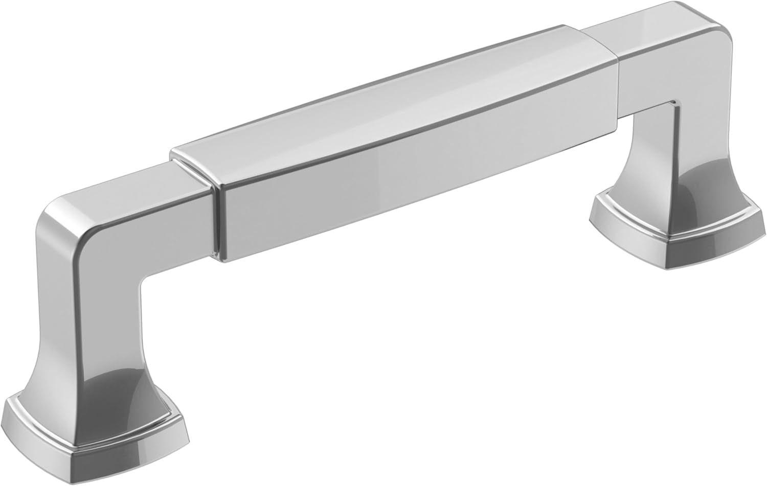 Amerock, Polished Chrome, 3-3/4 in. Center-to-Center