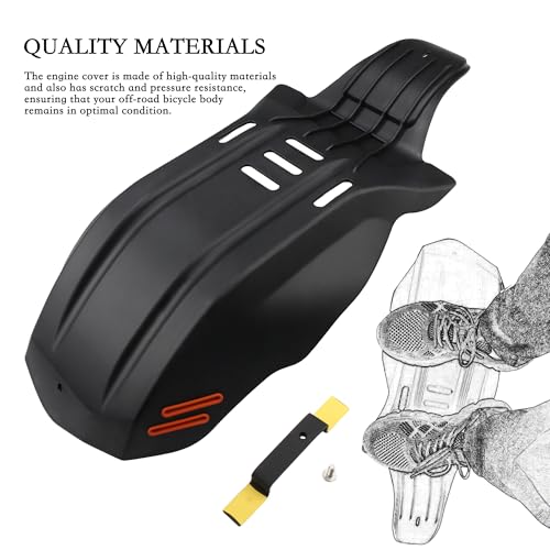 Image of Motorcycle Engine Chassis Dirt Bike Base Frame Protector Cover Guard Skid Plate for EXC-F SXF XCF XCW EXC 250 350 450 2016-2018