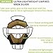 Champion Sports Ultra Lightweight Baseball Umpire Face Mask, Silver