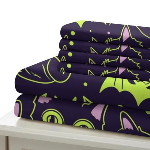 Parure de couette chat 3D king size en microfibre supérieure durable