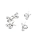 10 x Antique Silver Tone Jewelry Making Charms Findings Handmade Necklace Bracelet Bulk Lots Supplier Supply Crafting C6KQ4 Horse