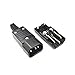 Toptekits IEC C14 Power Cord Connector,IEC 320 C14 Male Plug Rewirable Power Connector 3pin 10A /250V