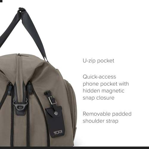 Image of TUMI - Alpha Double Expansion Duffel - Business & Weekend Travel Duffel Bag - Designed for Durability & Functionality